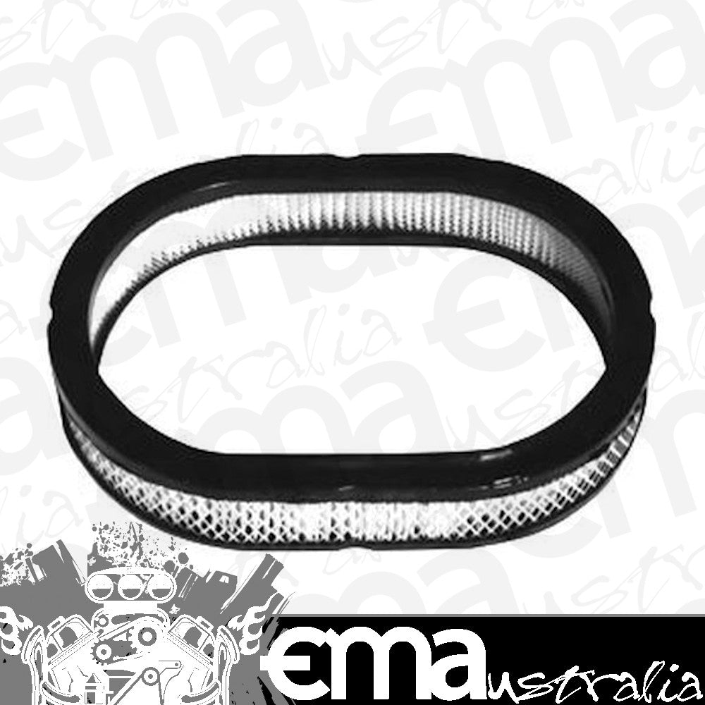 RPC | RPCR6020-2 | RPC 12" x 2" Replacement Oval Air Cleaner Element Paper
