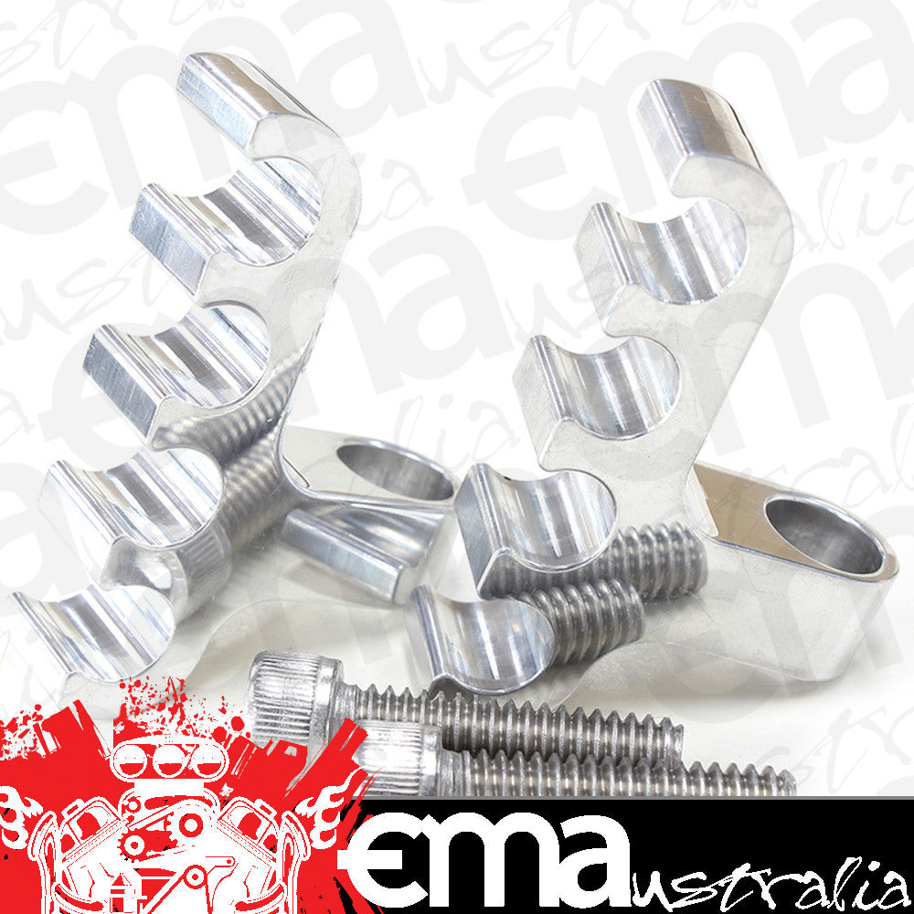 Aeroflow Performance Products AF64-9704 Polished 4 Wire Lead Separatorbolt Into Valve Cover Thread