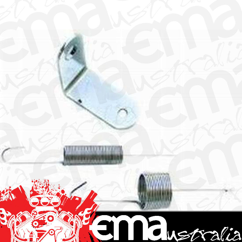 Fits Holley 2300/2305 2bbl & 4150/4160 4bbl Carburettors RPC Chrome Steel 2 4 Bbl Carburetor Mount Throttle Return Kit Racing Power Company (RPC) RPCR6052