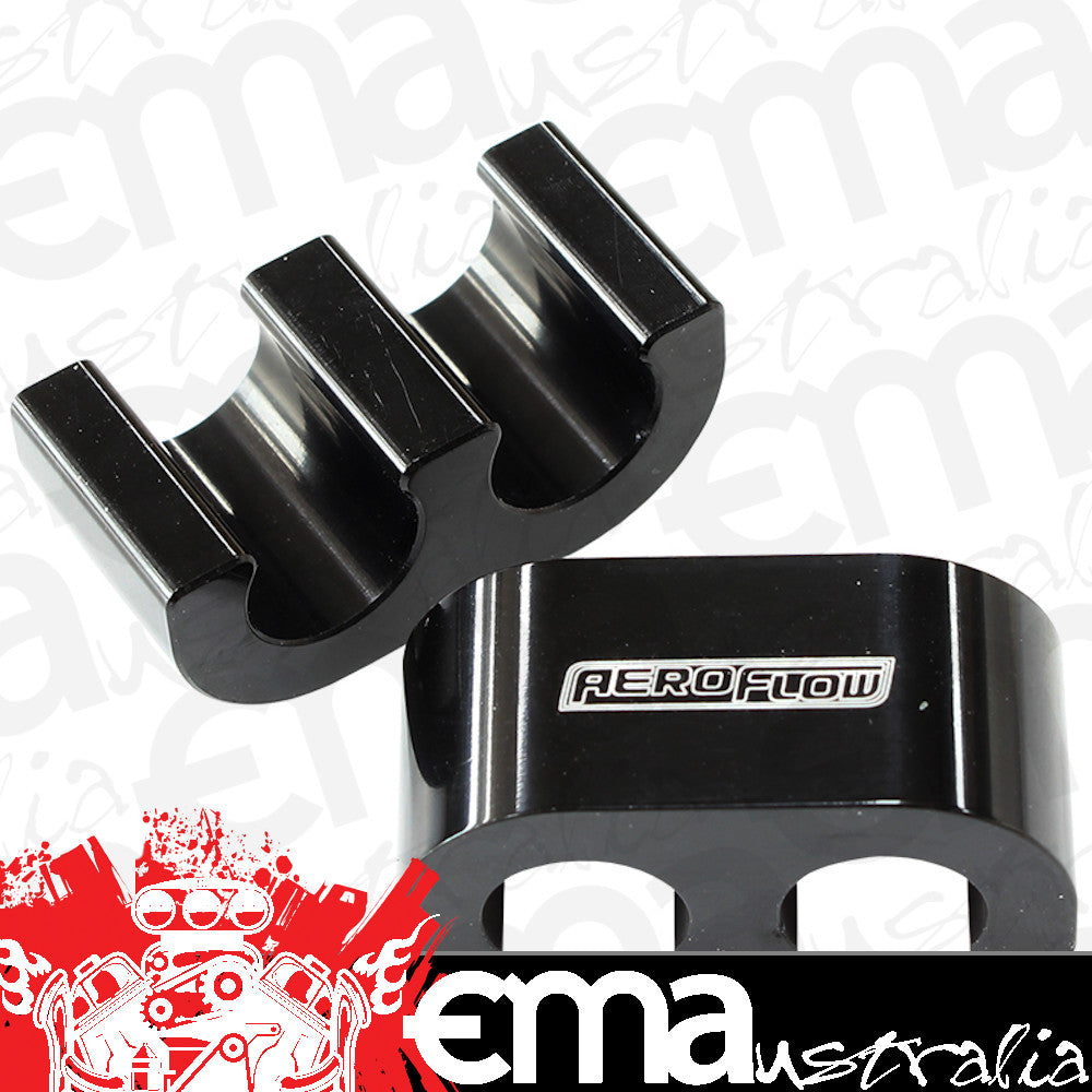 Aeroflow Performance Products AF64-9752BLK Black 2 Wire Floating Lead Wire Seperators