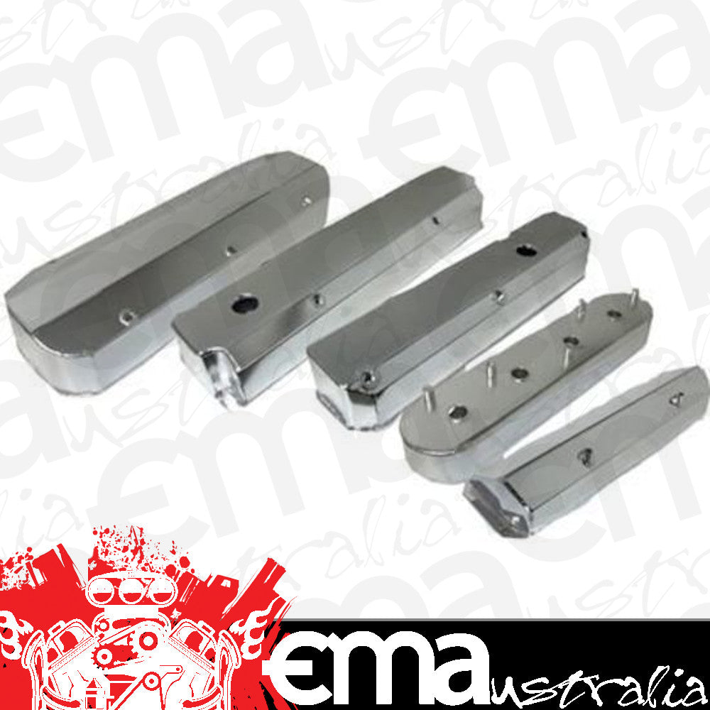 Racing Power Company (RPC) RPCR6142 RPC LS1 Anodised Fabricated Valve Cover w/ Coil Mount Brackets One-Piece Billet Rail2.5" Tall to Clear Aftermarket Valve Train Oil Cap O-Ring