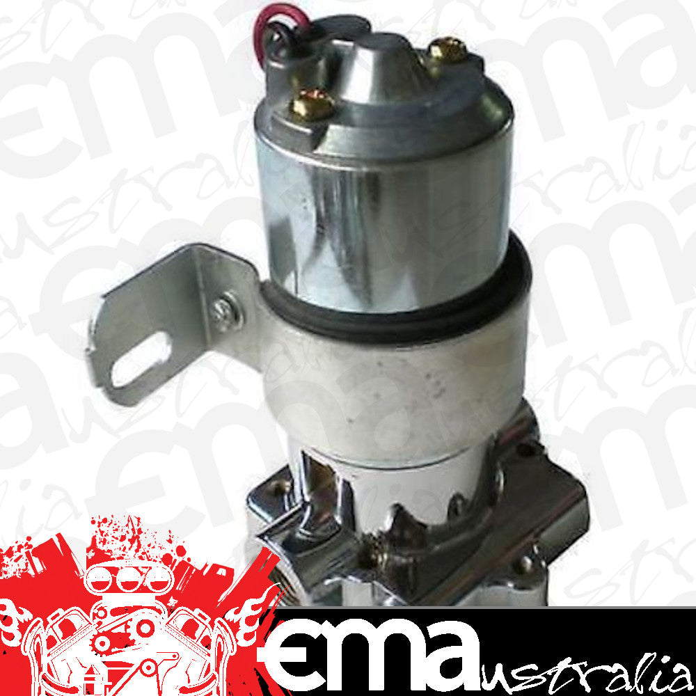 Racing Power Company (RPC) RPCR6254C RPC Chrome Electric Fuel Pump 120Gph 14PSI Incl 3/8" Barb Fittings