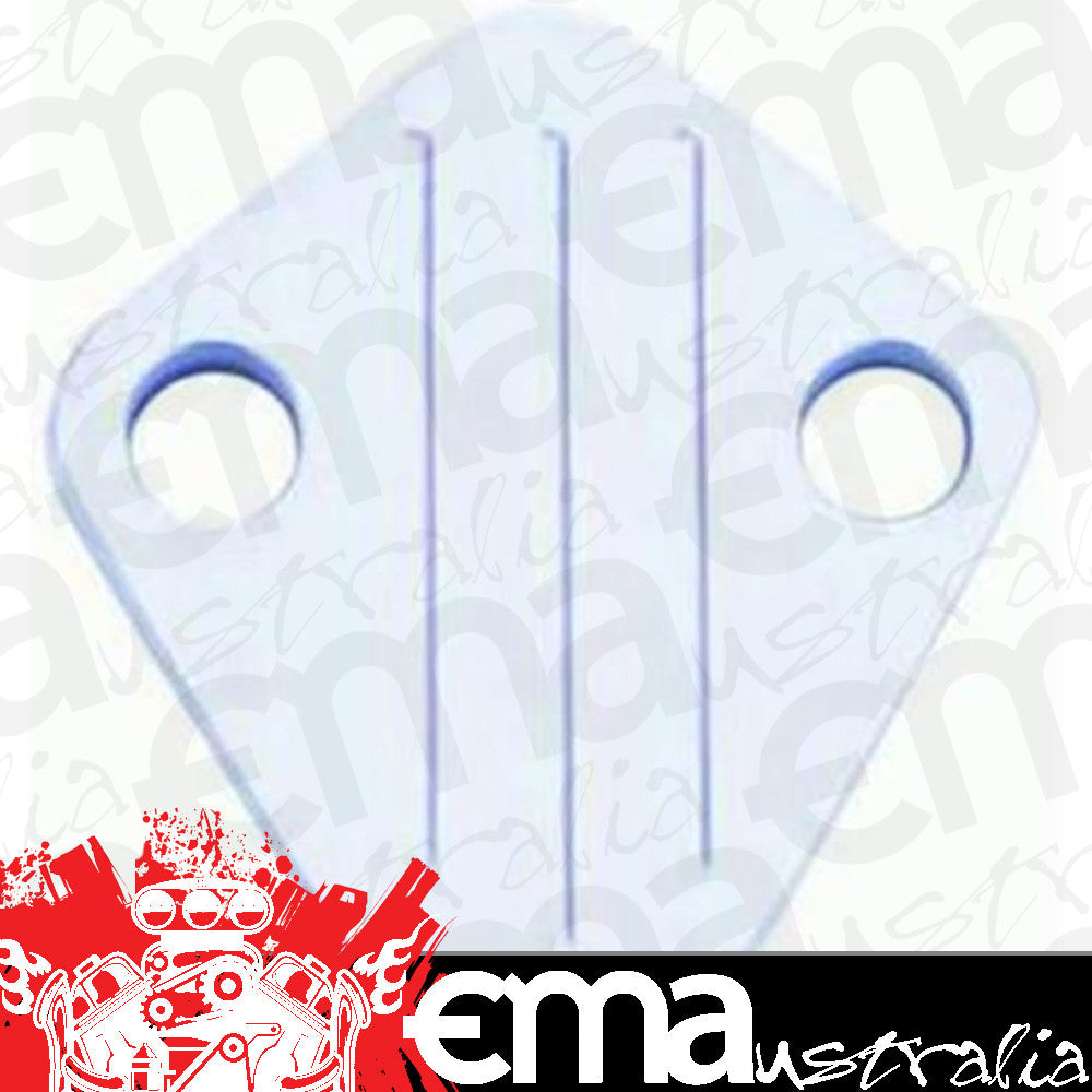 RPC RPCR6258POL Fuel Pump Block Off Plate Big Block Chevrolet - Pol
