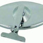 RPC RPCR6616 Chrome Steel Oval Interior Mirror 5" Screw-On Style