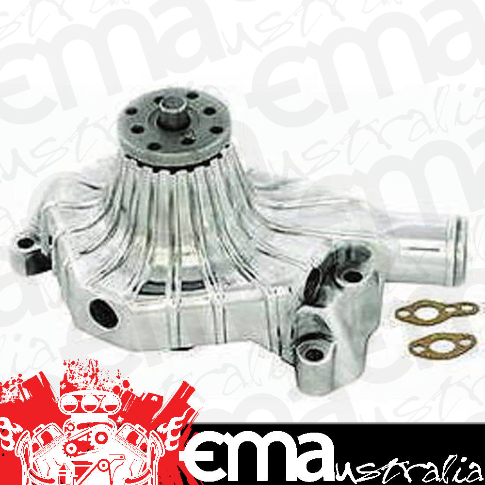 RPC RPCR6917 Polished Aluminium Water Pump Chev Short