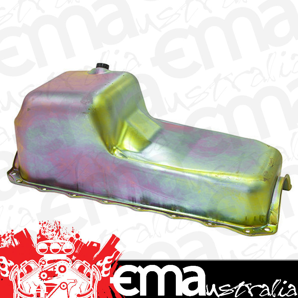 RPC RPCR7002Z Holden 253-308 Oil Pan Sump Zinc Finish suit Hq-Wb & Torana Lh-Uc