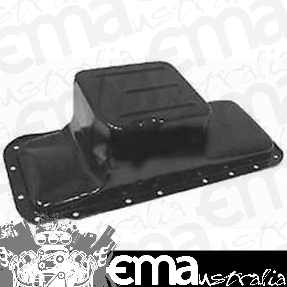 RPC RPCR7117P Stock 6.6L Oil Pan Black for Chrysler BB 361-440 B & Rb & Hemi 426