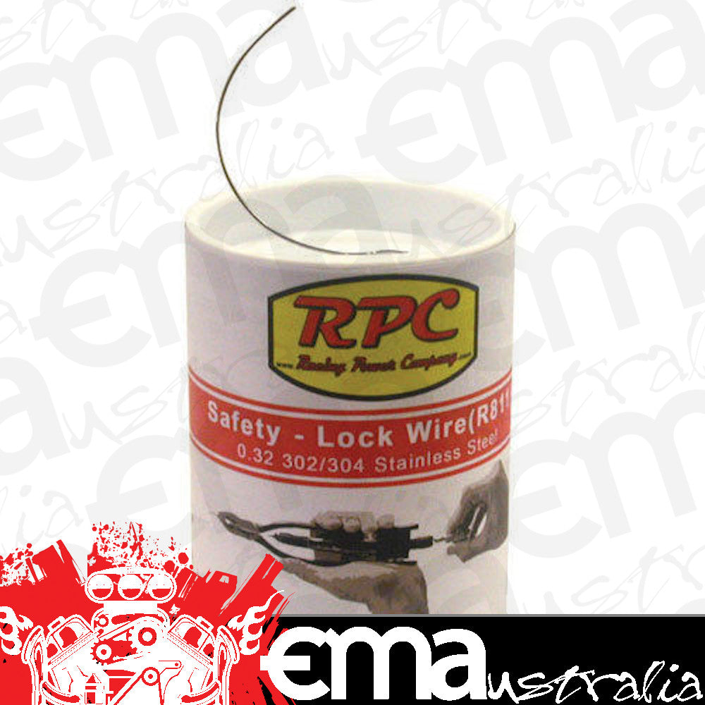 RPC RPCR811 Stainless Steel Safety Wire .032" Diameter 350 Foot Long