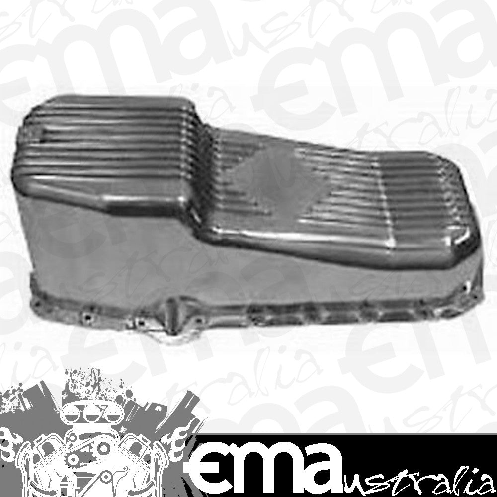 RPC | RPCR8442 | RPC Polished Alloy Oil Pan Chev SB 1955-79