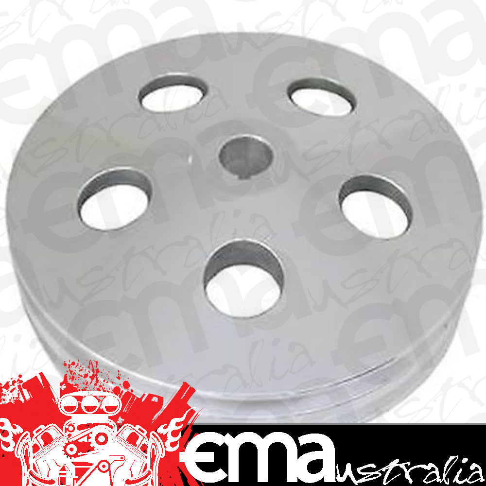 RPC | RPCR8847POL | RPC Power Steering Pulley Double GroOve Polished Early GM Thru 1984