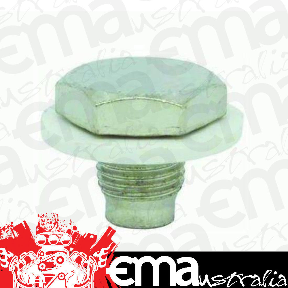 RPC RPCR9062 r Magnetic Drain Plug Chrome 1/2"-20 Rh Thread Chev/Chrysler/Ford