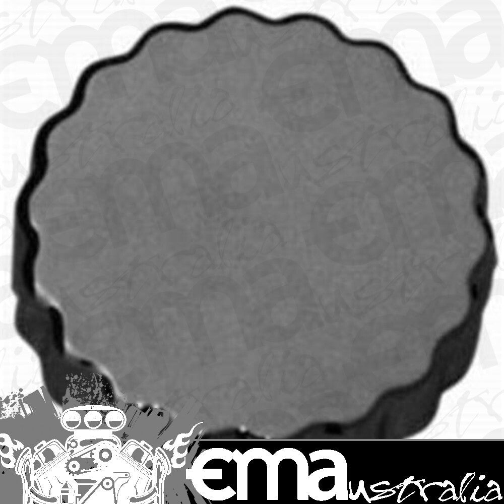 RPC RPCR9257 Chrome Plastic Power Steering Cap Cover fits Most Chev GM Ford & Chrysler Applications Snaps Over Existing OEM Filler Cap