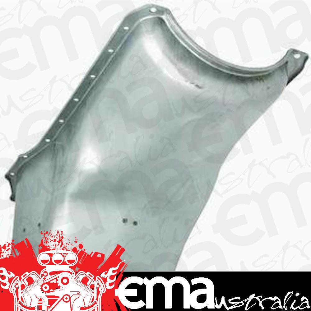 Racing Power Company (RPC) RPCR9310R RPC Unplated Raw Steel Stock Oil Pan fits 1970-80 Ford V8 351C-351M-400M for Passenger Cars Only