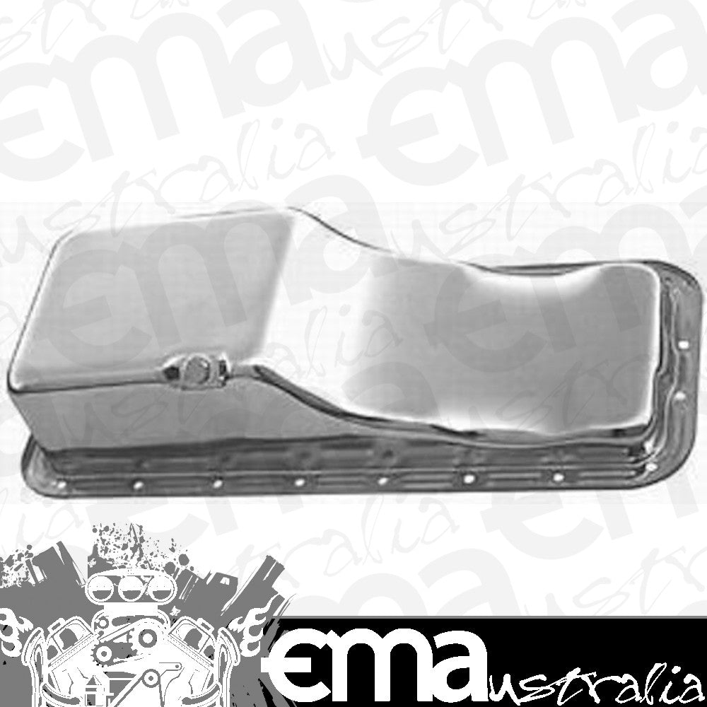 RPC | RPCR9330 | RPC Chrome Steel Stock Oil Pan suits Ford BB 352-390-406-427-428 V8