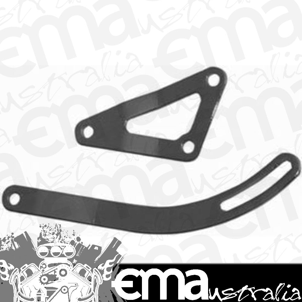 RPC | RPCR9456 | RPC Chrome Steel Alternator Bracket Top & Bottom fits SB Chrysler 318-340-360