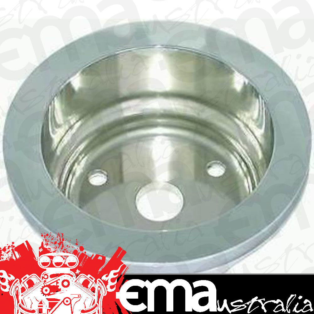 Chev Small Block Gen I RPC Polished Crank Pulley Single V SB Lwp Racing Power Company (RPC) RPCR9484POL