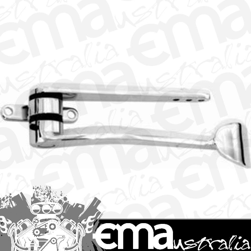 RPC RPCR9507 Chrome Steel Firewall Mount Gas Pedal