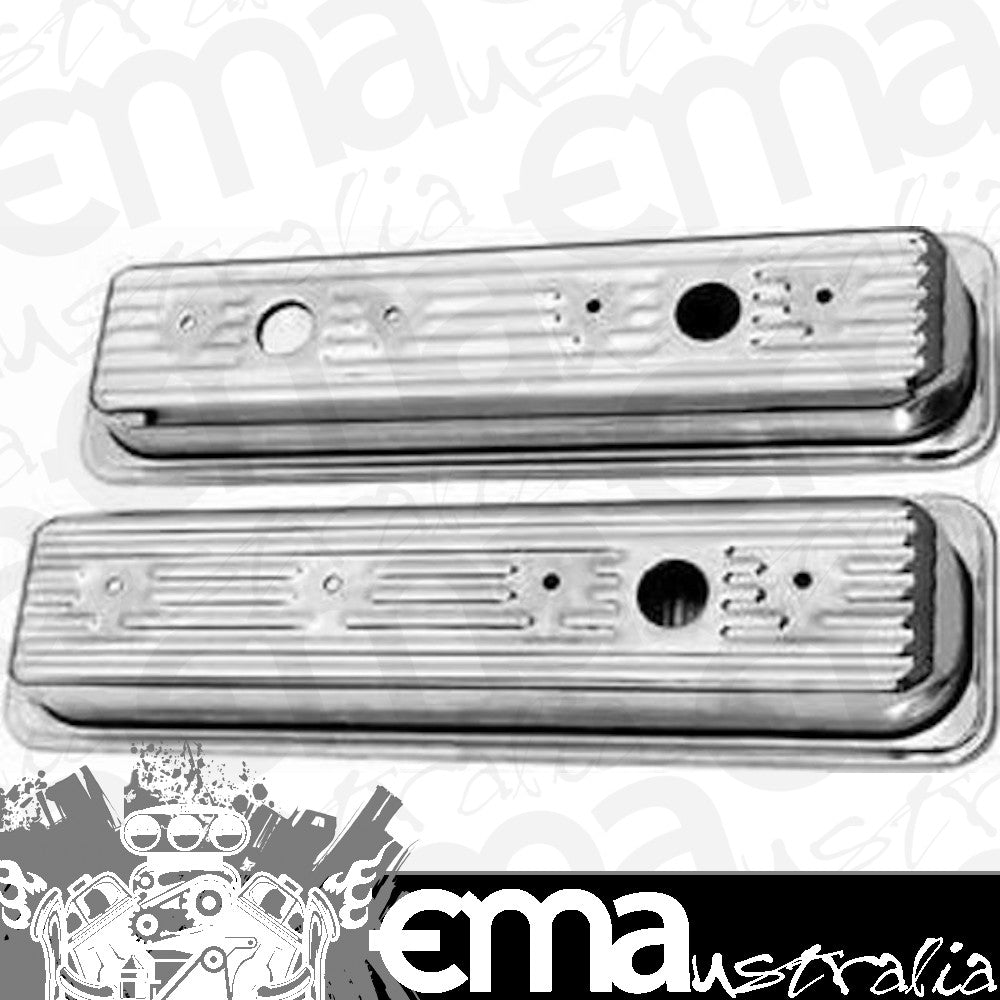 Chev Small Block Vortec With Centre Bolt 305-350 C.I.D RPC SB '87 On Chrome Valve Covers Center Racing Power Company (RPC) RPCR9702