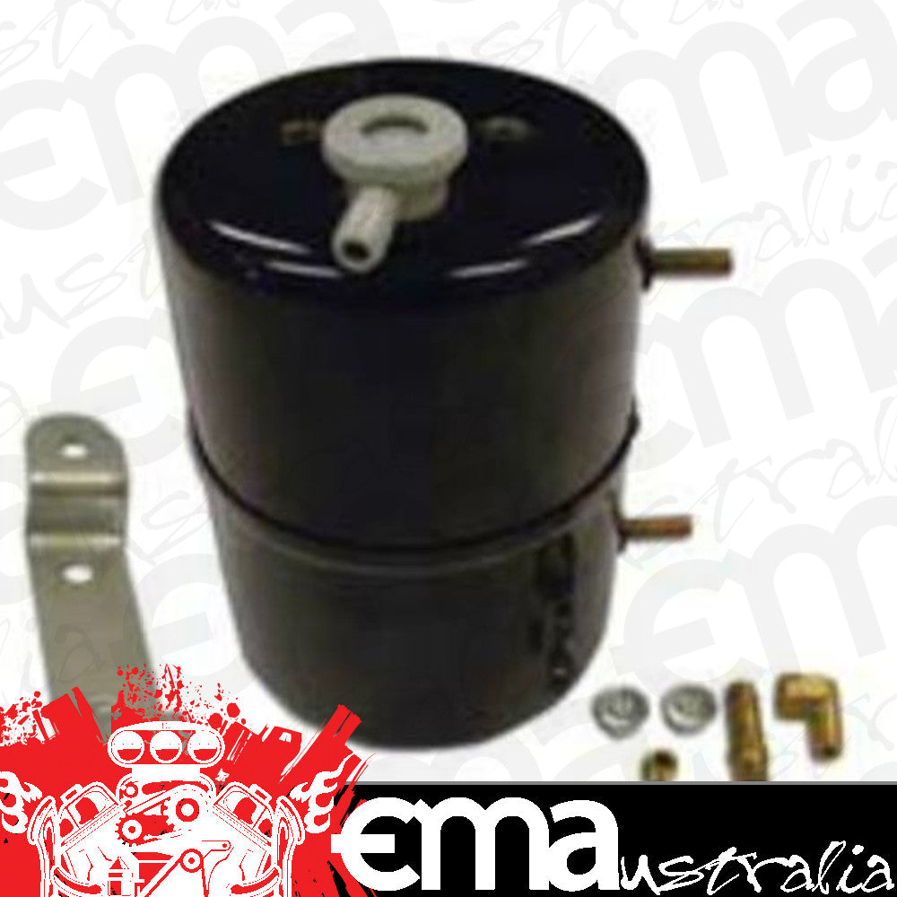 RPC RPCR9772BK Aluminium Vacuum Reservoir Tank - Black Anodized