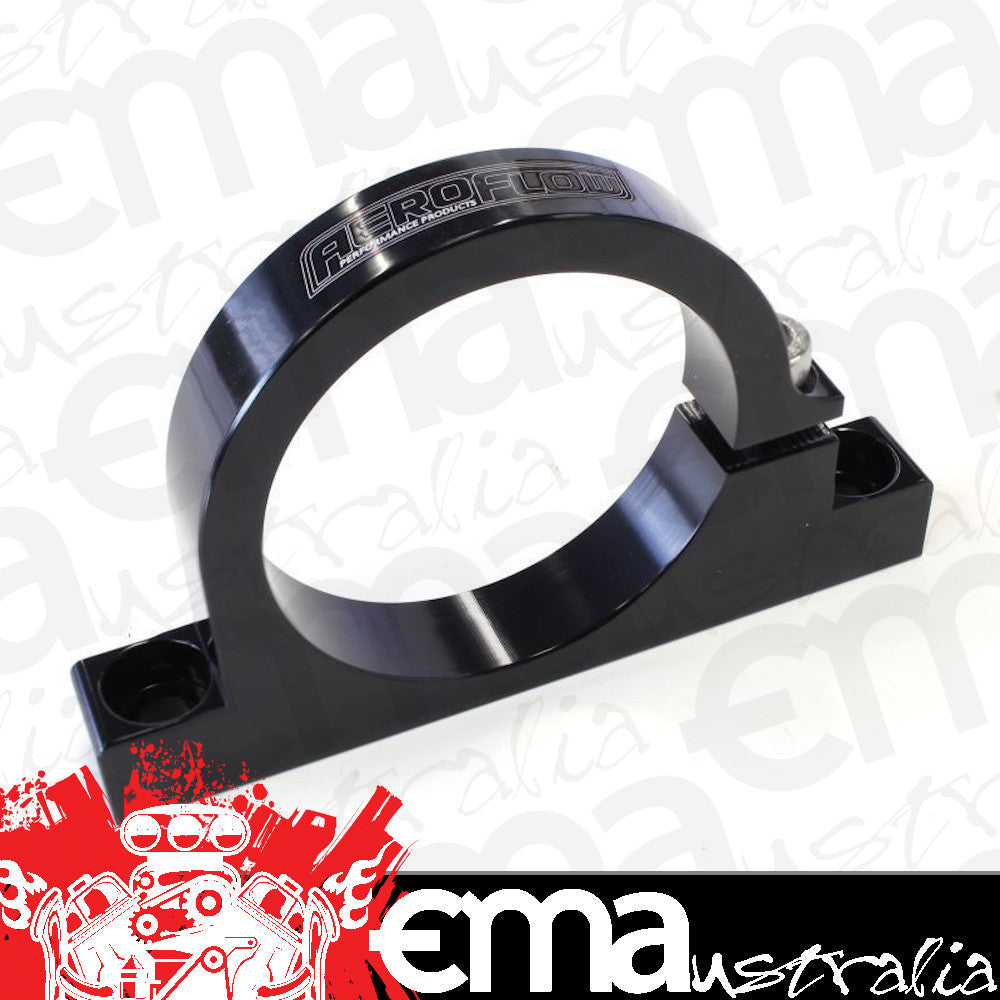 Aeroflow Performance Products AF66-2045BLK Aeroflow Black Filter Bracket For 2" Diam Filters