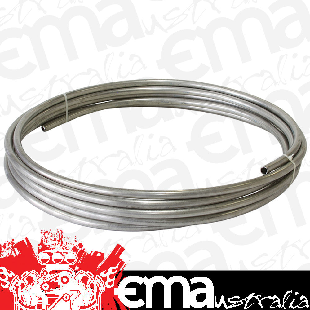 Aeroflow AF66-2999SS 5/16" S/S Fuel Line (7.94mm ) Stainless Steel 25Ft Roll