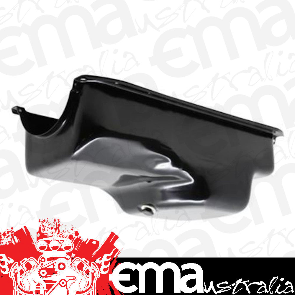 RTS RTS-25-9311BK Oil Pan Sump Steel Black Finish 4 qt. Chrysler Dodge Plymouth 273 318 340 (each)