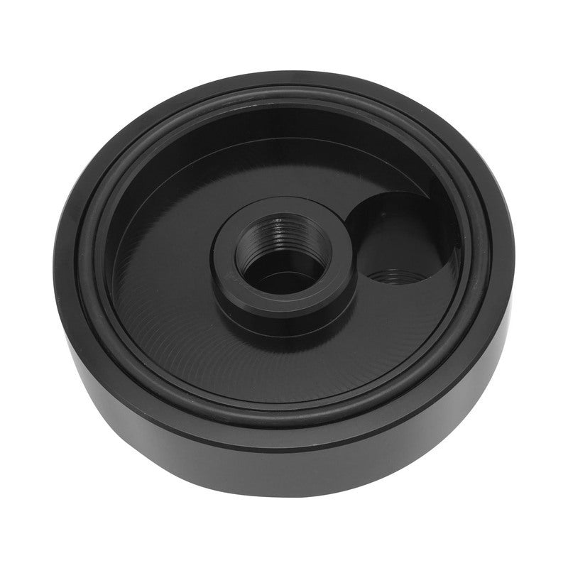 RTS RTS-OB3321 Oil Filter Bypass Adapter Spin-On for Chevrolet SB & BB 13/16''-16 AN12 ORB Po Billet Aluminium Black