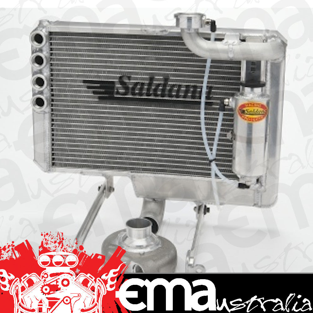 Saldana Racing SAL-15CFDM-R Sprint Car Cross Flow Direct Mount Radiator Replacement Radiator Only No Accessories