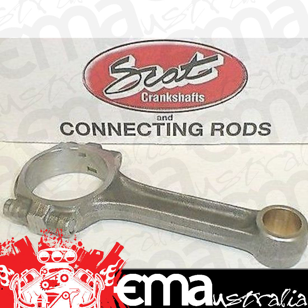 SCAT SC2ICR5700 Forged I Beam 4340 Conrods Chev SB 5.7" Long Bushed Full Floater