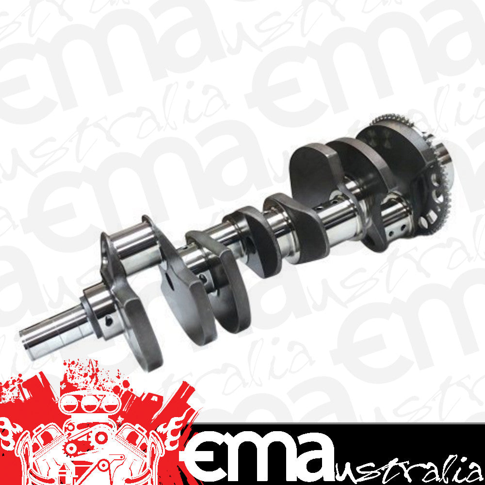 SCAT SC4LS13622612558 Forged 4340 Standard Weight Crankshaft Chev LS Series 3.622" Stroke Use 6.125" Rods 58 Tooth Reluctor Wheel