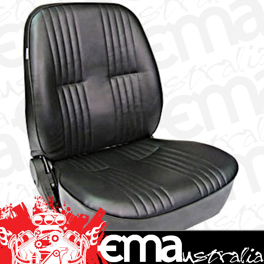 Procar by Scat SC80-1400-51R Procar Seat Lowback Series Black Vinyl Right