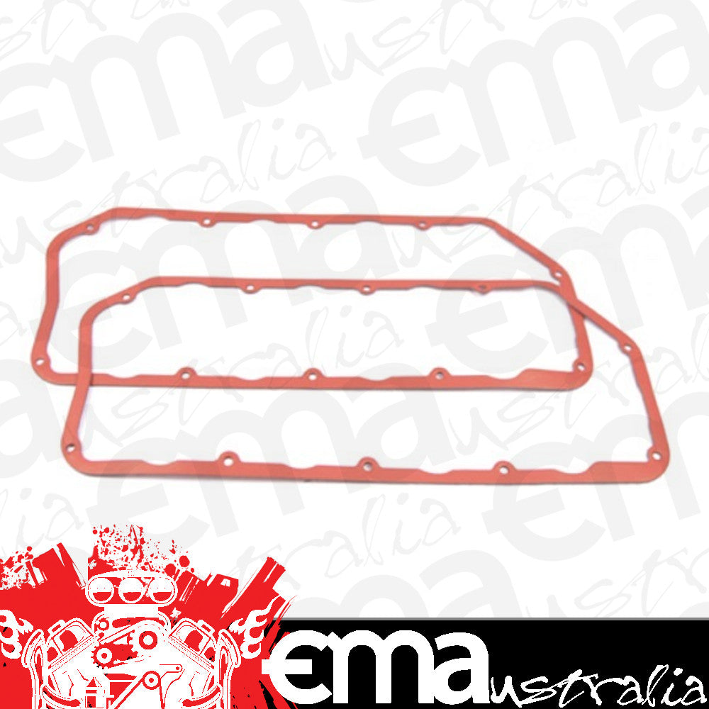 SCE Gaskets 266075 RACING HEMI STEEL CORE/TEFLON COAT 1/4 BOLT VLV CVR GSKTS