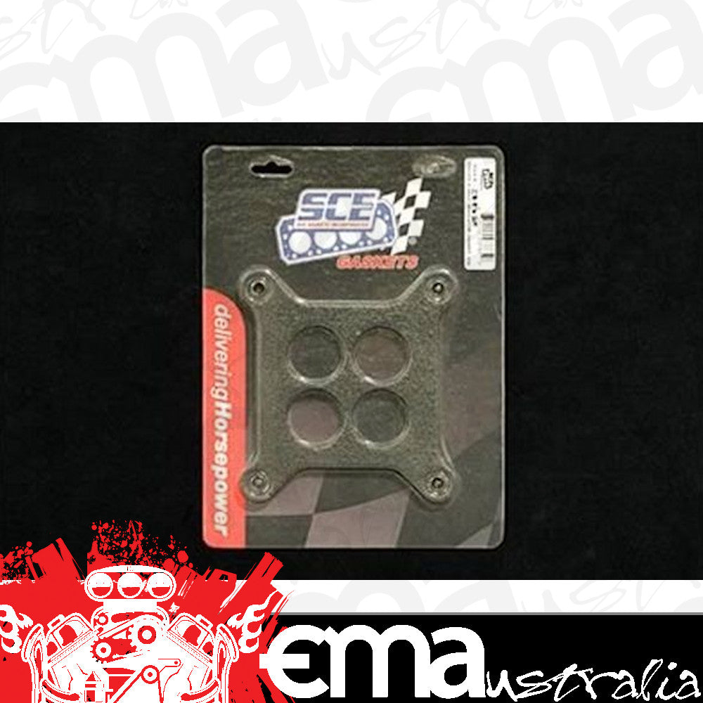 SCE Gaskets 352 HOLLEY 4BBL 4 HOLE .250 THK I NSULATOR BASE GSKT 1.62" BORE