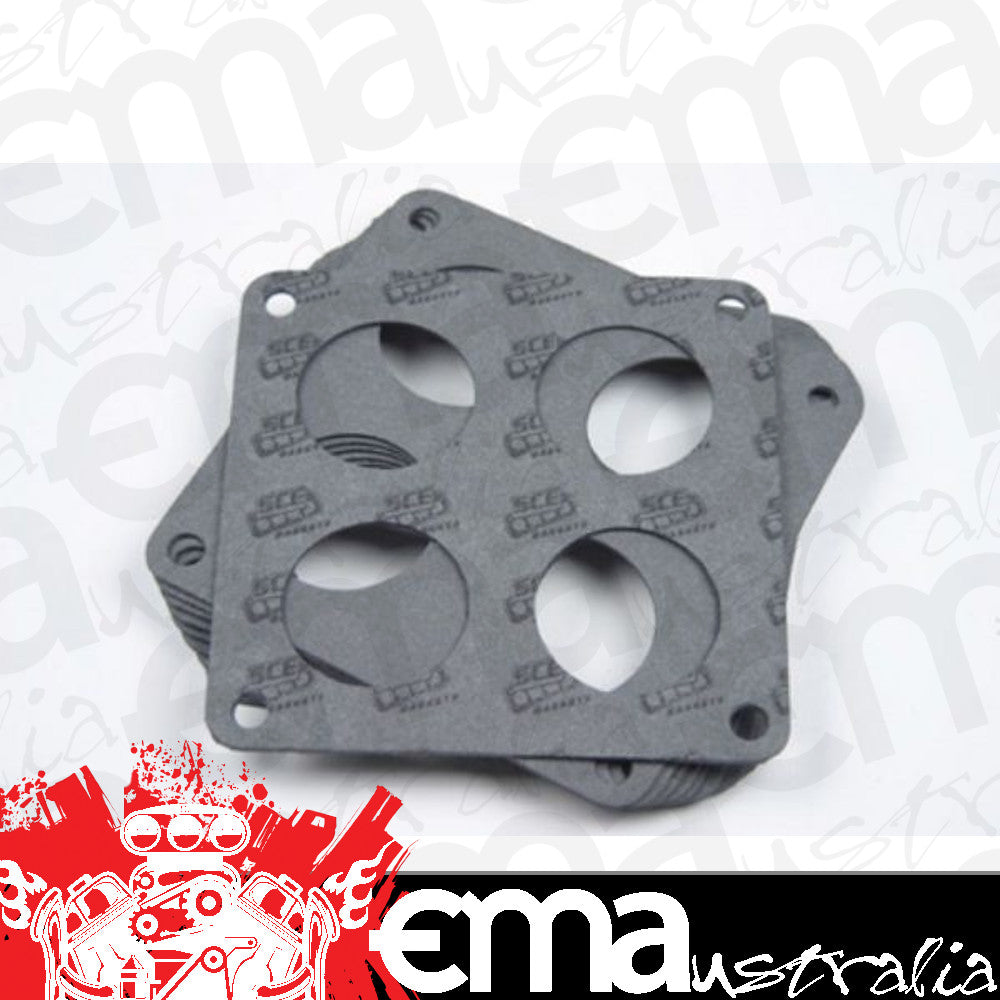 SCE Gaskets SCE-3582 Dominator Carburetor Base Gasket suit 4500 Series 4 Hole (Pack of 10)