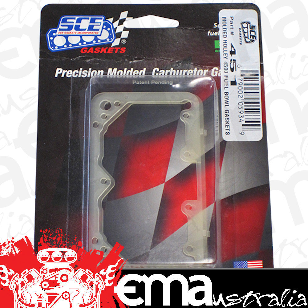 SCE Gaskets SCE-450 Precision Injection Moulded 4500 Metering Block Gaskets 2-Pack