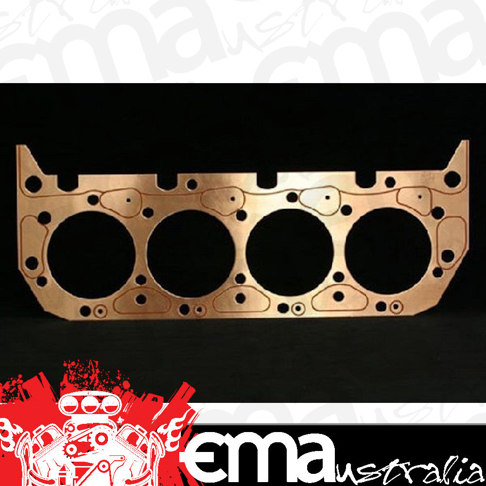 SCE Gaskets SCE-T14324 Titan Copper Head Gasket 4.320" Bore Chev BB 454-502 V8 .043" (each)