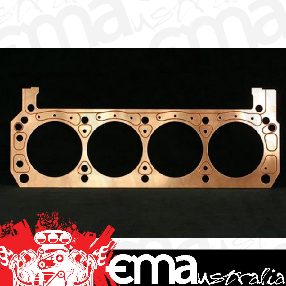 Ford small block Windsor 289-351 C.I.D. V8 Titan Copper Head Gaskets 4.160" Bore suit 289-351W V8.43" SCE Gaskets SCE-T36154
