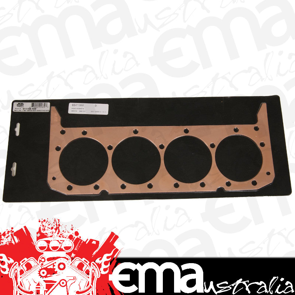 SCE Gaskets SCE011156 Chev .062" Pro Copper Head Gaskets