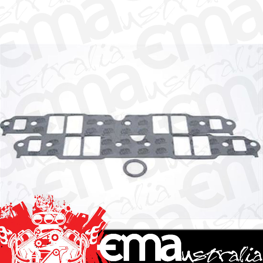 SCE Gaskets 111107 SBC X-LRG RACE PORT INT GSKTS W/CENTER FLOW COOLANT