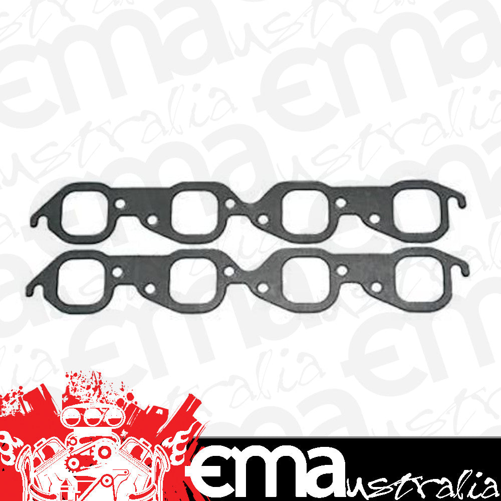 SCE Gaskets 213183 BBC LARGE SQUARE PORT PREMIUM EXHAUST GASKETS