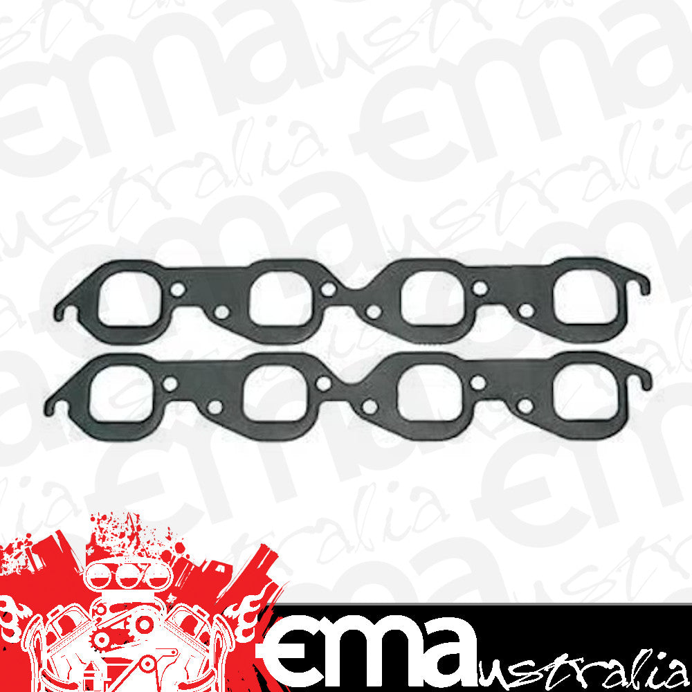 SCE Gaskets 213185 BBC 502 CRATE, RHS/PRO TOPLINE 320&360 D-PORT PREMIUM EXH GS