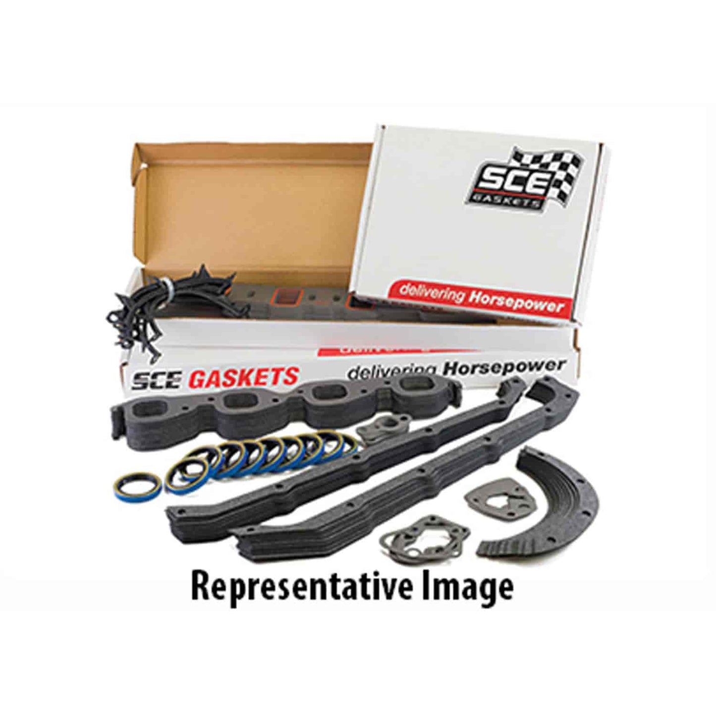 SCE Gaskets 329080-10 DYNO PAK (10) 4-71 SCREENED INJECTOR BASE GASKTS