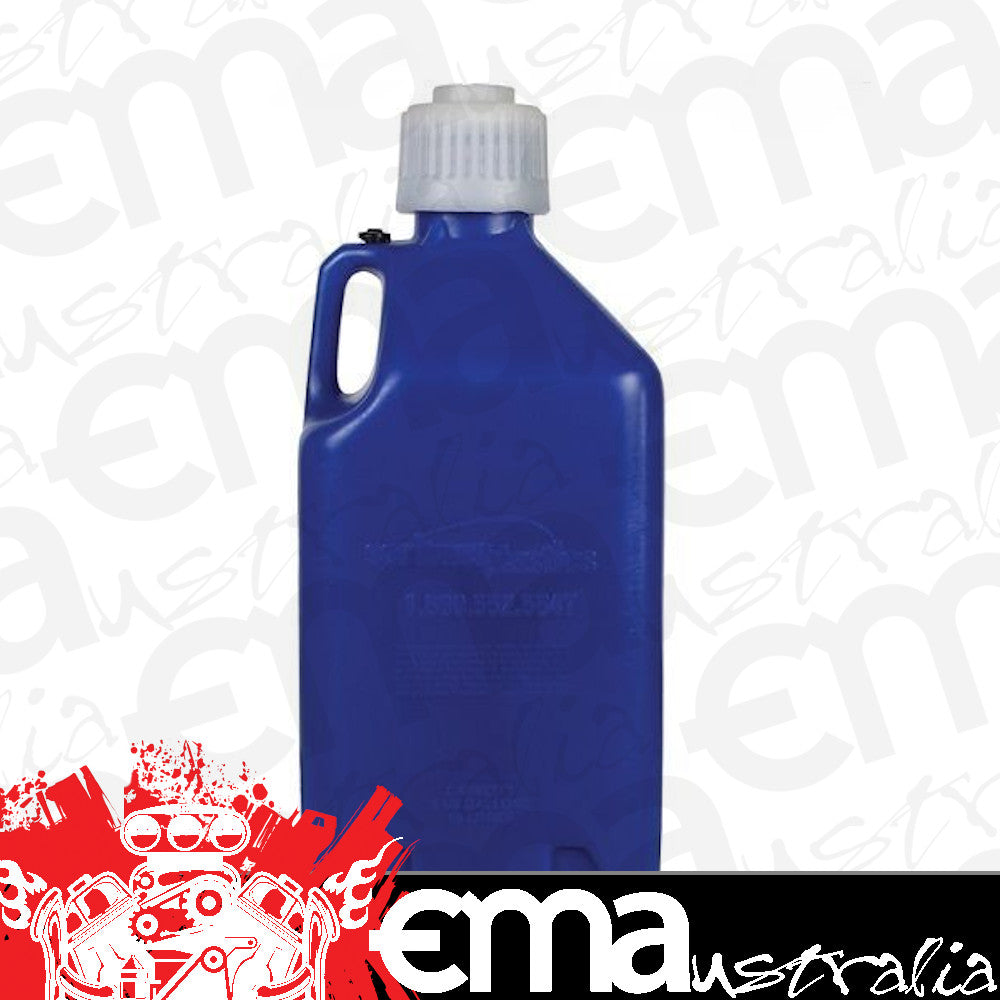Scribner Plastics SCR2000B Scribner 5 Gallon Utility Jug Square Blue