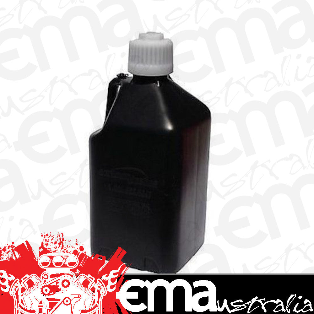 Scribner Plastics SCR2000K Scribner 5 Gallon Utility Jug Square Black