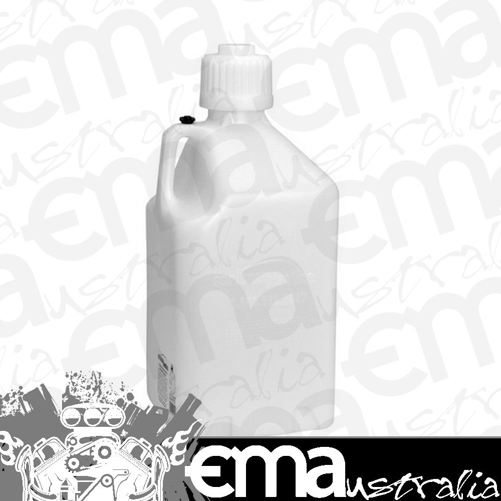 Scribner Plastics SCR2000W 5 Gallon Utility Jug - White