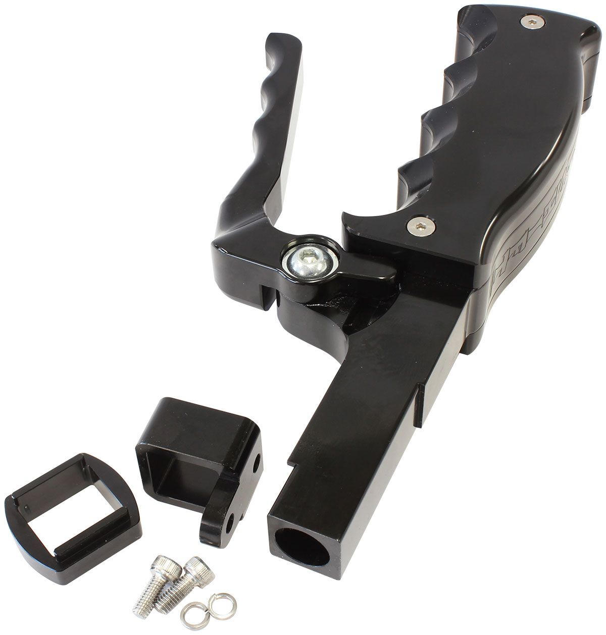 Aeroflow AF72-9105BLK Bang Shift Attack OEM Ford Mustang Shifter Handle - Black Billet Factory Replacement Shifter Handle