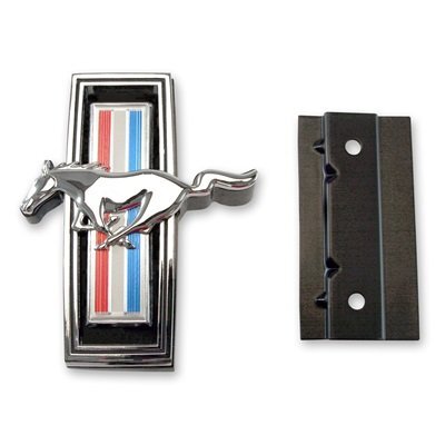 Scott Drake SDC9ZZ-8213-AR 1969 Ford Mustang Grille Emblem w/Mounting