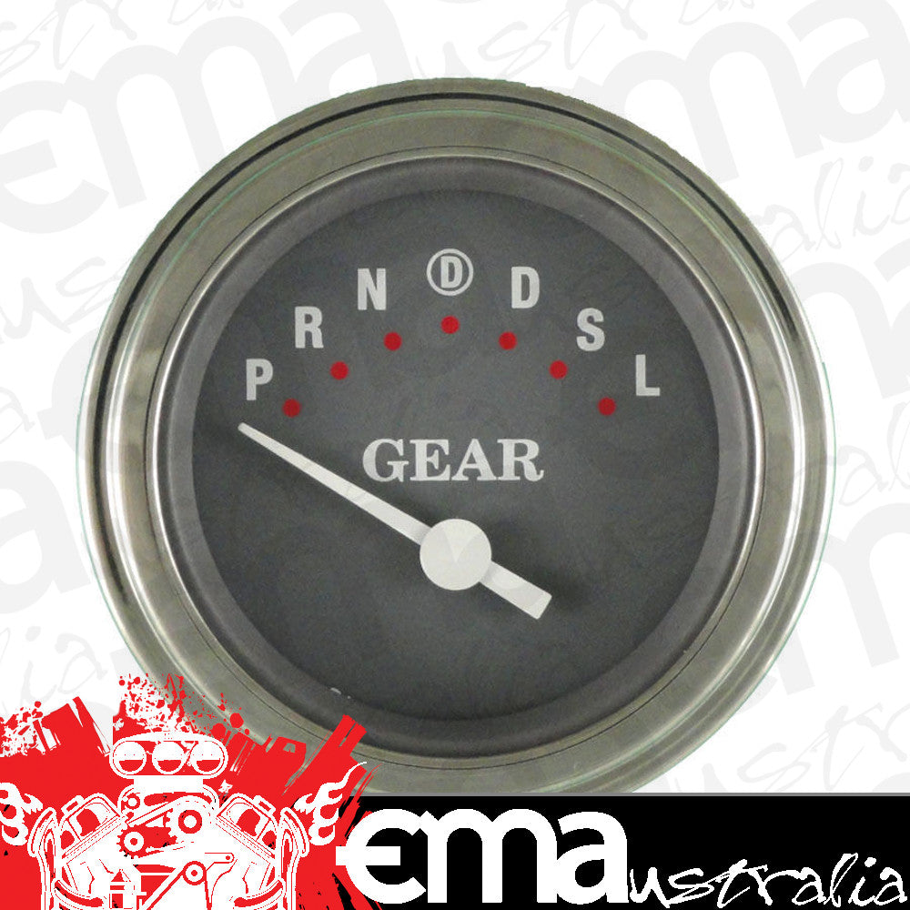 Classic Instruments SG06SLF SG - Gear Indicator Gauge w/ Overdrive 2-1/8"