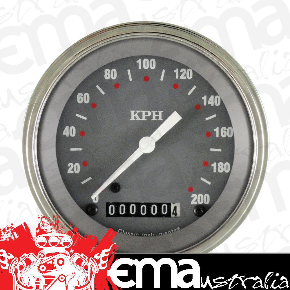 Classic Instruments SG59SLF SG - Speedometer Gauge 3-3/8" (stock KPH)