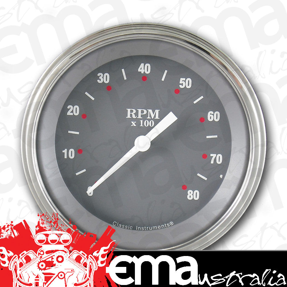 Classic Instruments SG80SLF SG - Tachometer 8K RPM 3-3/8"